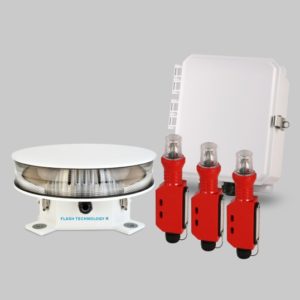 Vanguard Red FTS 371 SMART | LED red light controller | FAA aviation obstruction lighting | Tower types A0 - A1