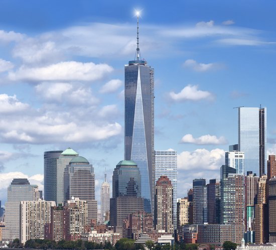 Freedom Tower / One World Trade Center utiliza un FTB 205