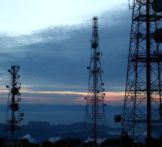 Torres de comunicaciones de difusión