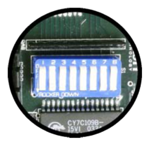 Interruptor de opciones de pcb 9038