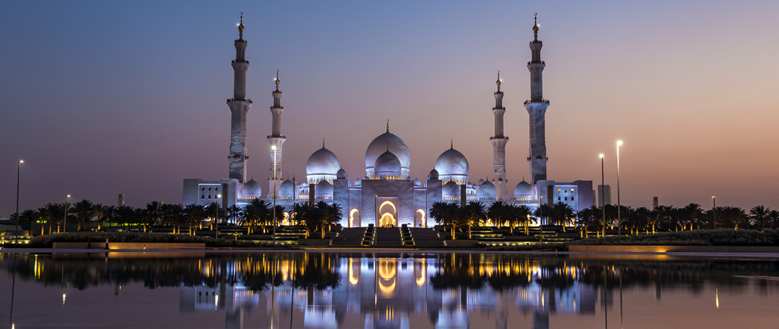 sheikh zayed grand mosque abu dhabi uae obstruction obstruction lighting requirements