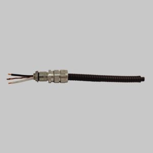 6 AWG TECK90 cable shown with connector