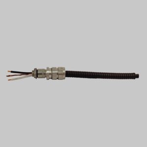 Se muestra el cable 6 AWG TECK90 con conector