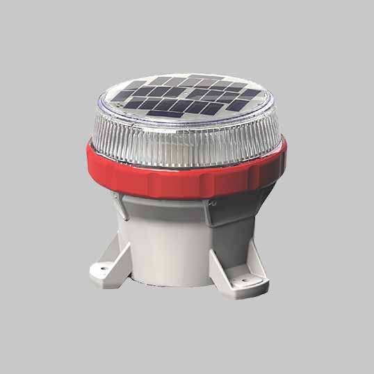 The OL4 red solar hazard marker light is designed for tough industrial locations such as mine and construction zones