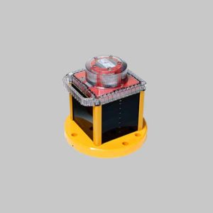 La luz de obstrucción LED solar compacta OL800 es ideal para lugares con sol alto