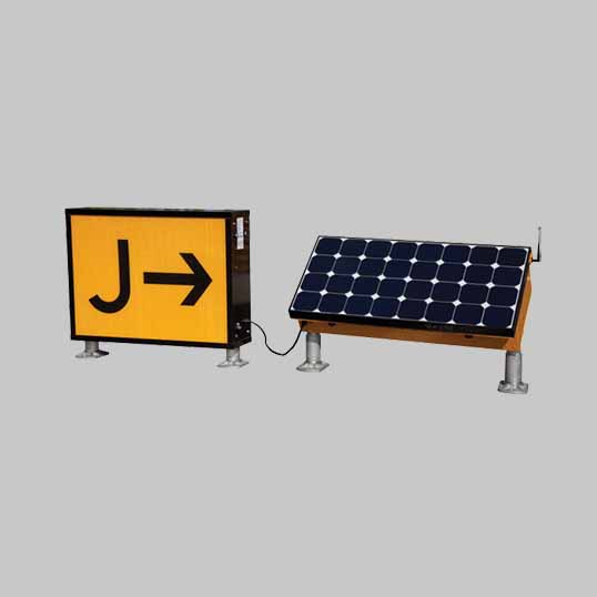 Illuminated solar LED airfield signs improve airfield safety