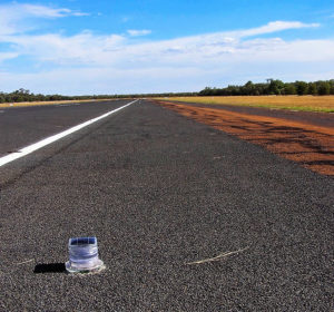 Theodore Airport runway light