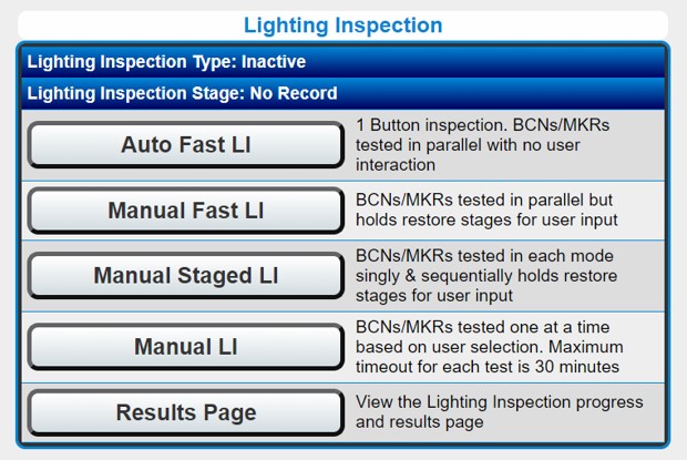 FTS 370x lighting inspection overview