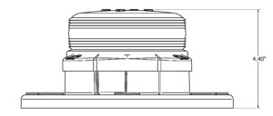 أبعاد ضوء توربينات الرياح FTS 350i-2