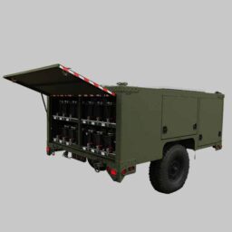 A Portable Airfield Lighting Trailer (PALT) can be hitched and towed from one location to another