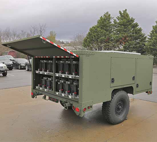 Ideal for military, police and airport operators, Expeditionary Airfield Lighting System (EALS) is a portable airfield lighting system designed for quick and easy deployment of portable solar airfield lights.